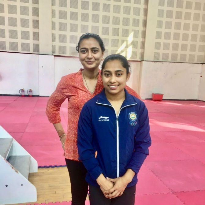 Dipa Karmakar Olympian-international-artistic-gymnast