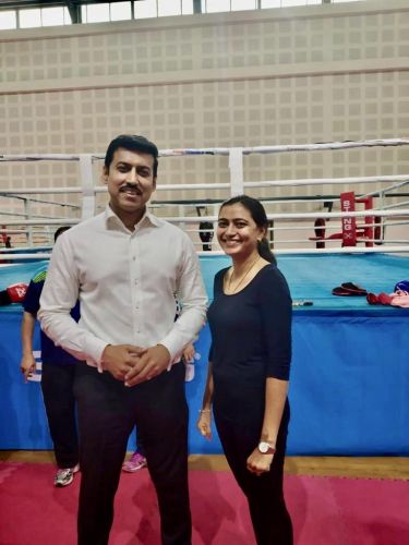 Shri Rajyawardhan Singh Rathore ji Former Sports Minister