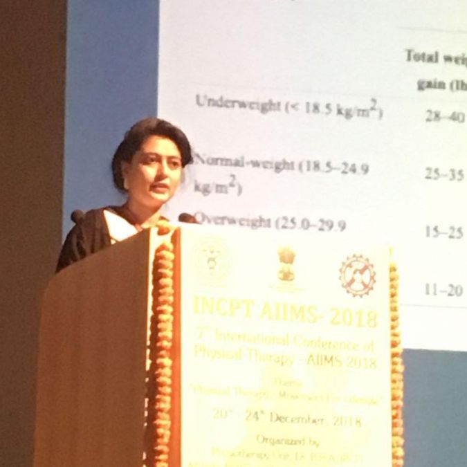 key note speaker incpt aiims 2018